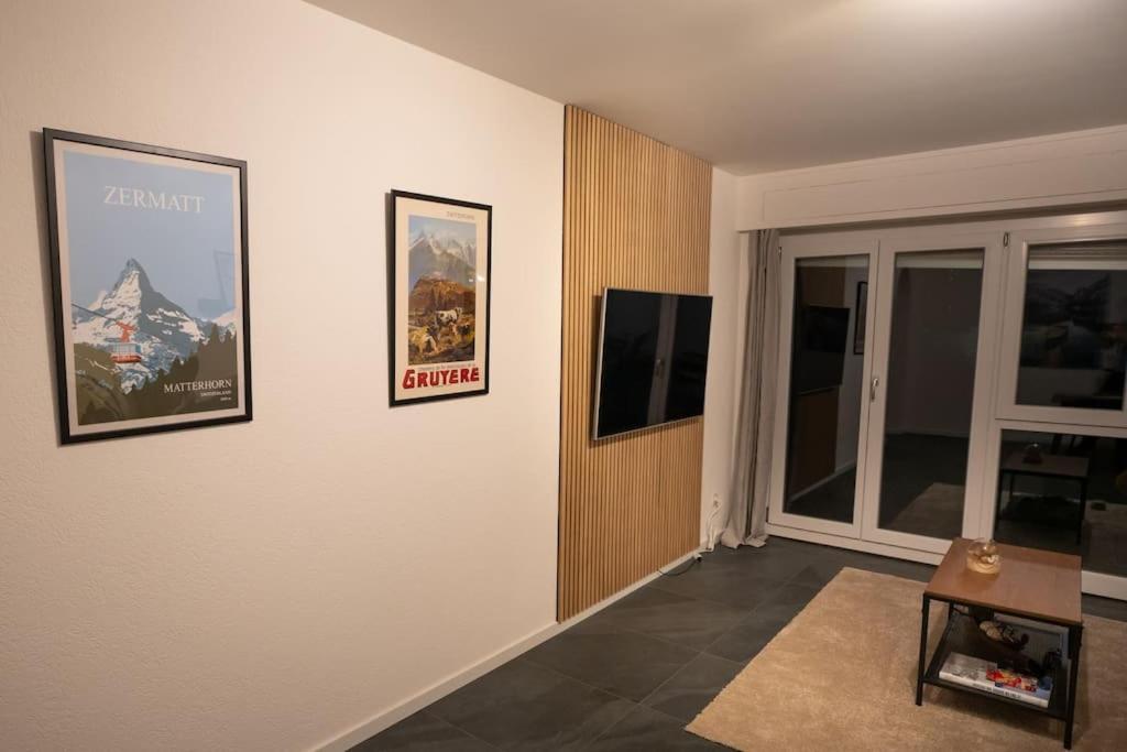Appartement Spacieux Au Centre De La Gruyere Broc Exterior photo